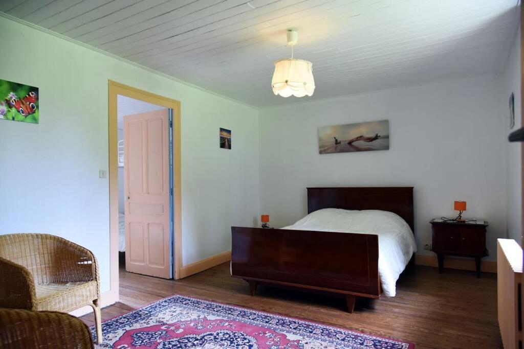 Ferienhaus Moulin Dans Un Parc D'elevage A Daims